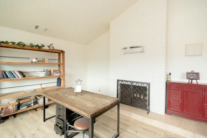 Double Sided Fireplace
