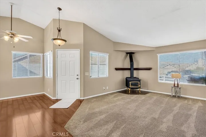 Living Area / Wood Stove