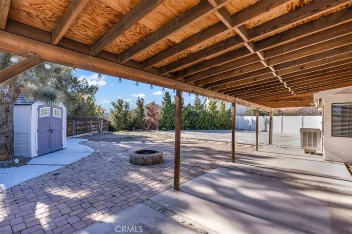 Backyard Large Covered Patio
