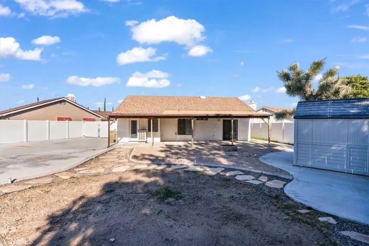 Rear of House