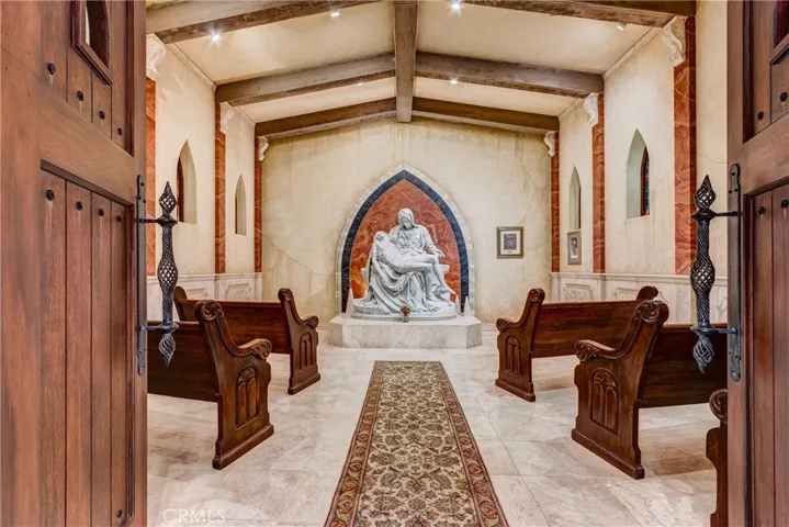 Meditation area