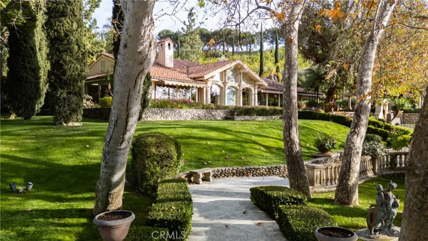 Approaching single family residence