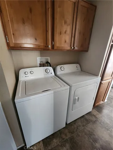 Washer and dryer included