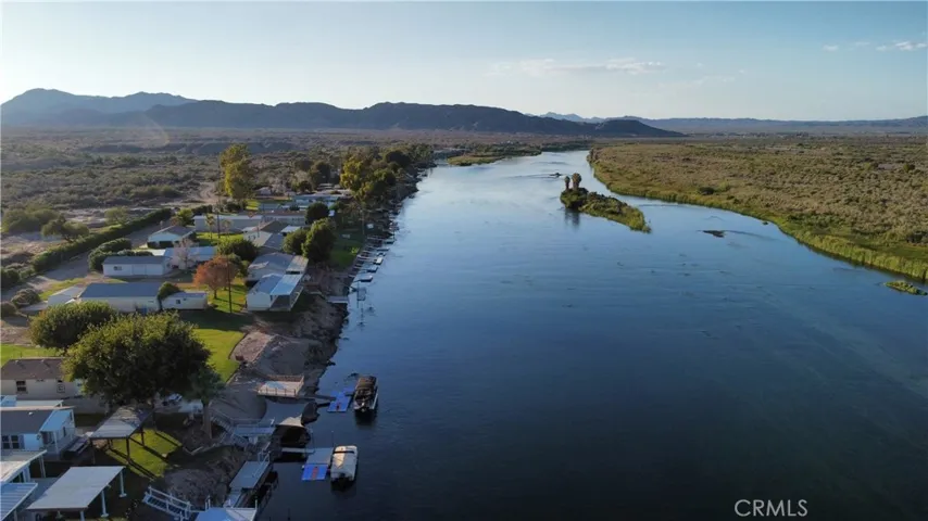 View up river