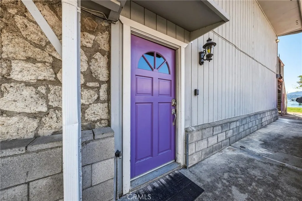 Front door to main house.