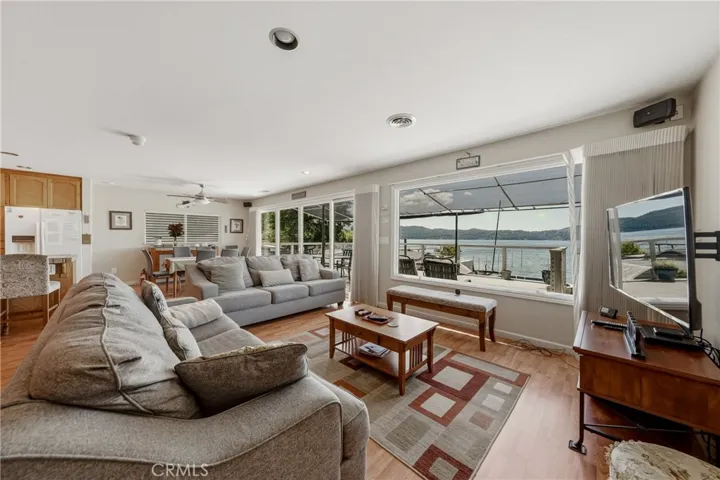 Upstairs open concept.