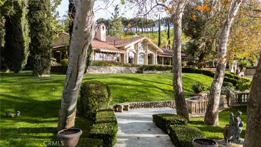 Approaching single family residence