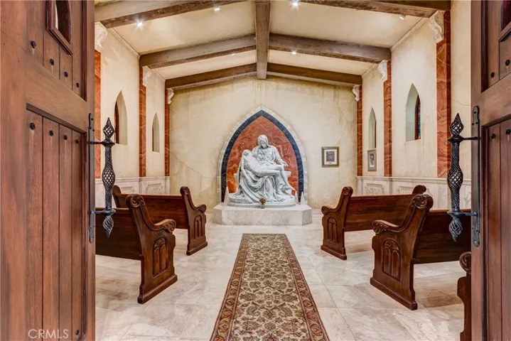 Meditation area