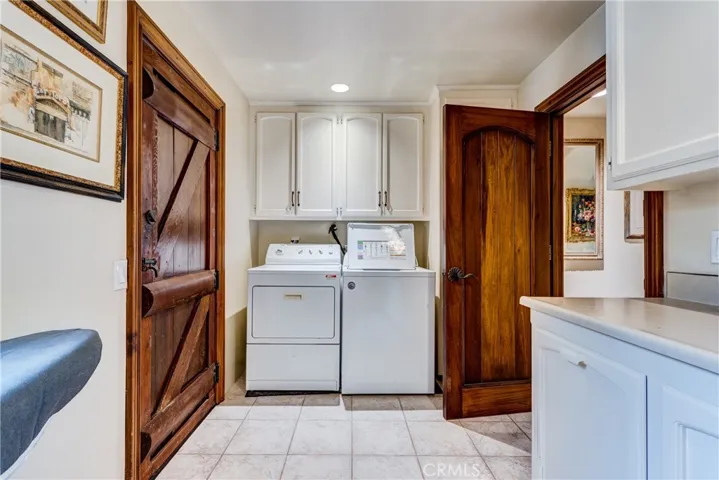 Laundry room in main house