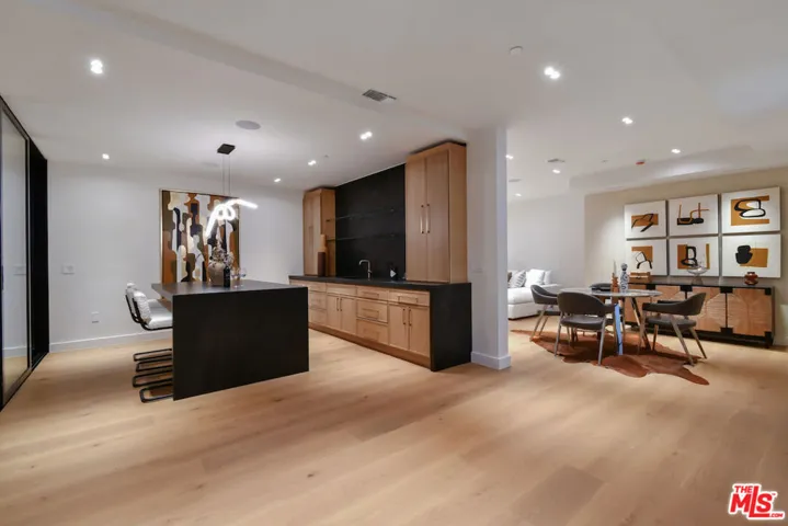 lower level bar and flex space