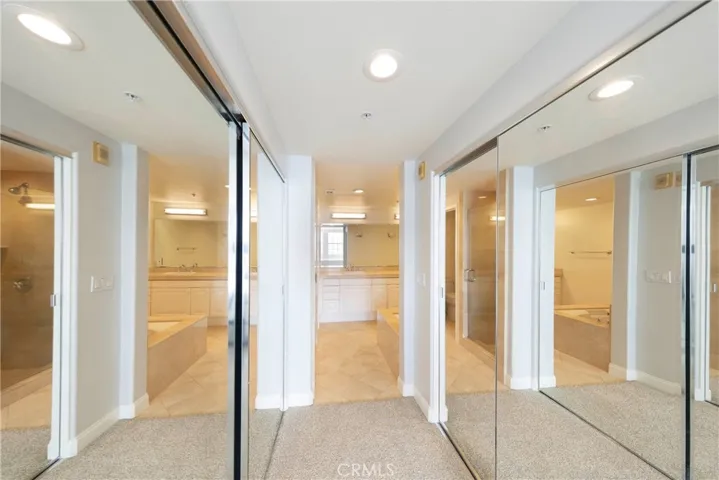 Closet and a Walk-In Closet
