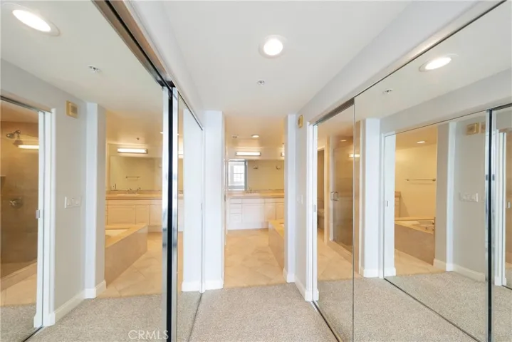 Closet and a Walk-In Closet