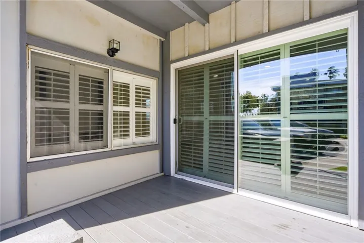 Front patio of the unit