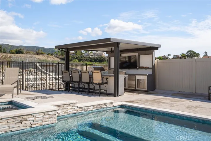 Sparkling Pool and Spa!