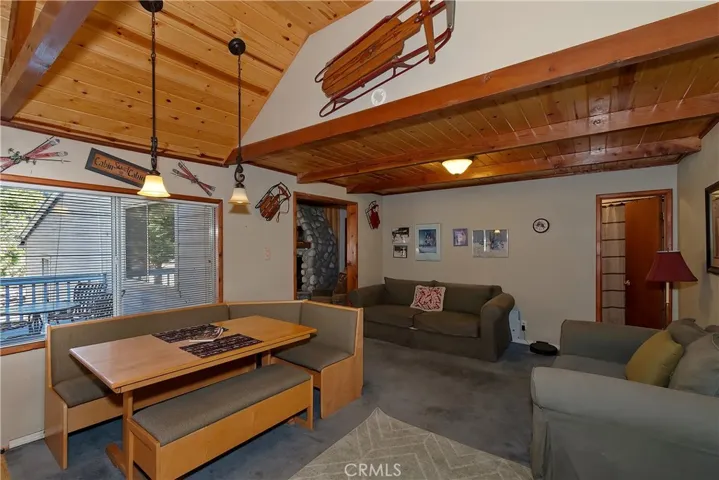 Dining Area And Family Room