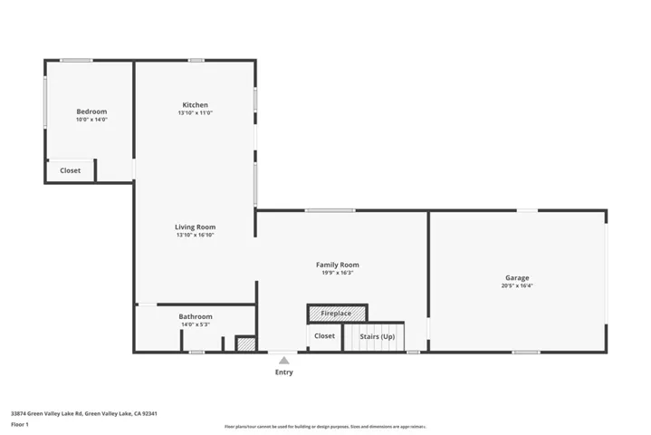 Main Level Floorplan