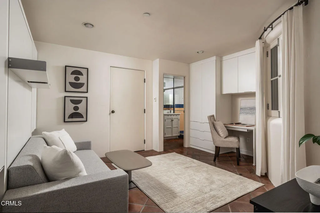downstairs room