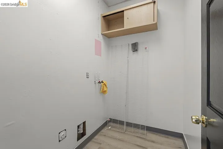 View of laundry room