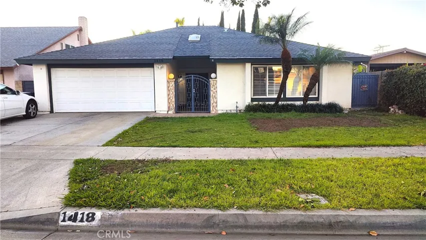 Good single family house with 2 car garage and driveway