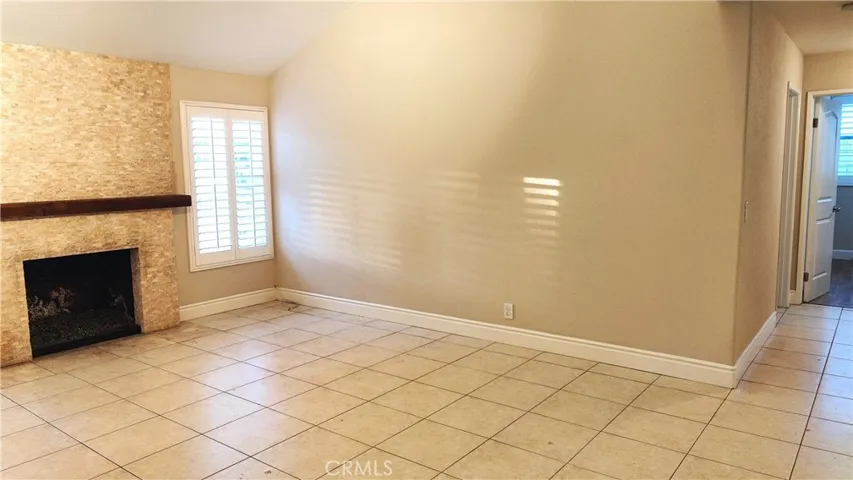 Living Room with Fire place