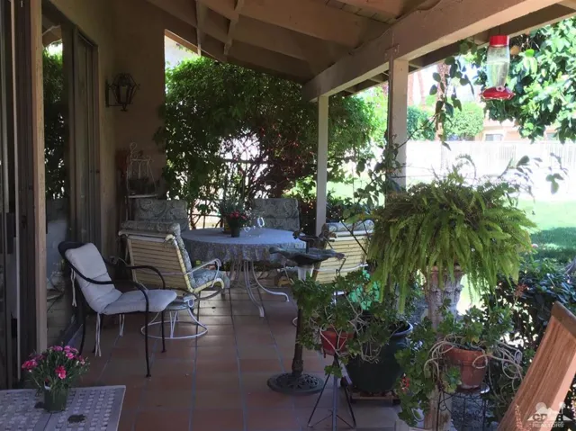 Shaded Back Patio
