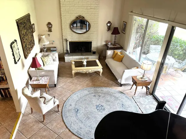 View of Living Room from Landing
