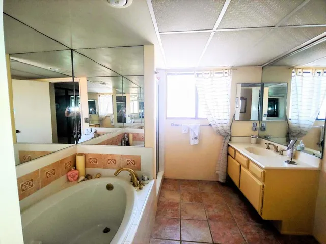 Primary Bath--Separate Tub & Shower