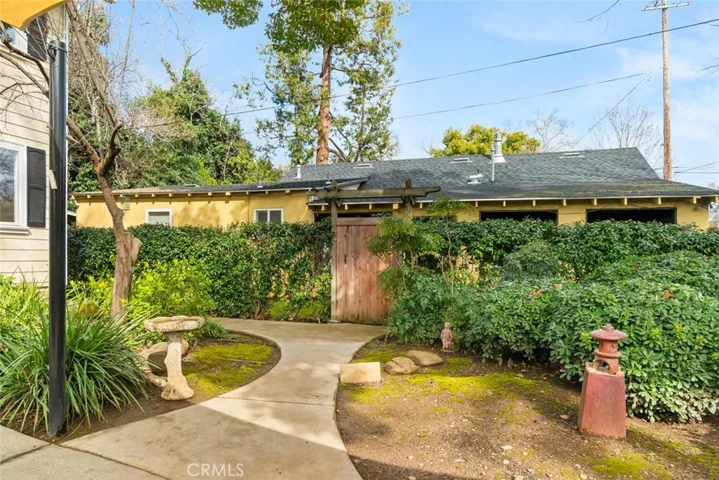 Back house yard