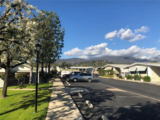 Parking by pool area