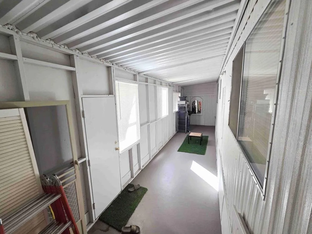 Enclosed Patio Area