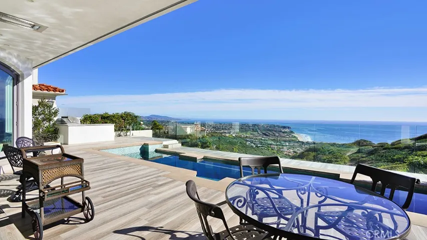 Downstairs Views with Open Glass Doors