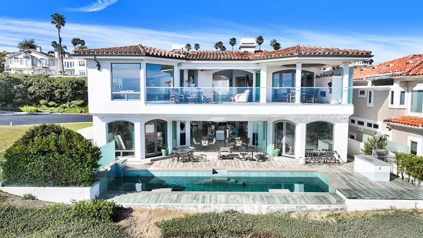 Back of Property Facing Beautiful Ocean Views