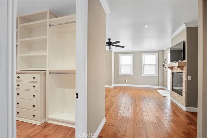 Primary Bedroom with Walk-in Closet