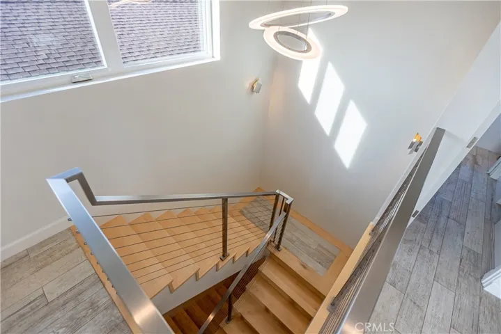 Stairway down to the 2nd Floor for the Bedrooms