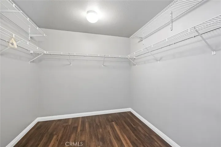 Primary walk-in closet