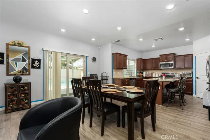 BREAKFAST AREA AND KITCHEN