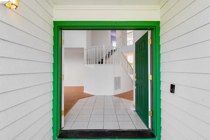 Doorway to property
