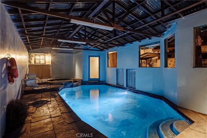 Night Swim- Covered Indoor Pool