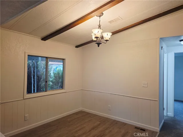 Dining room area