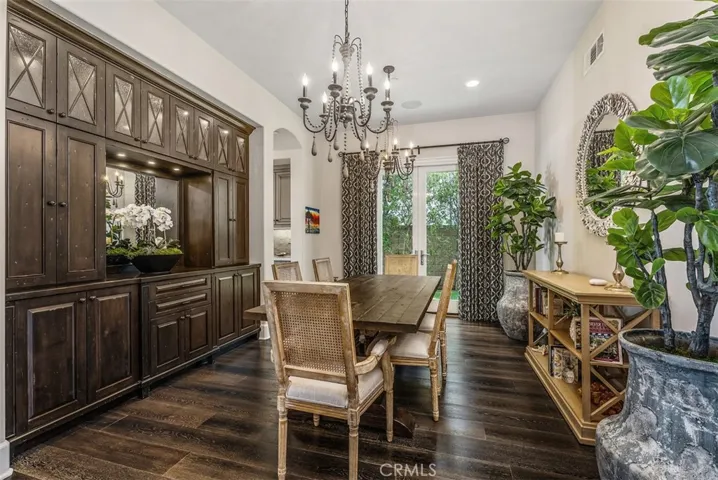 Downstairs formal dining room