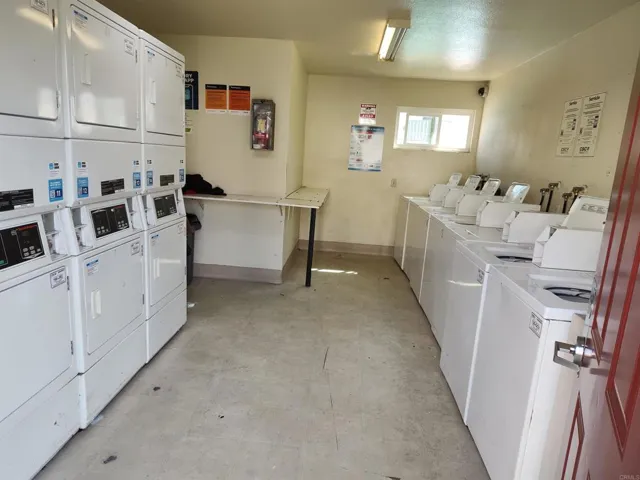 Mail Room and Laundry Room in same building