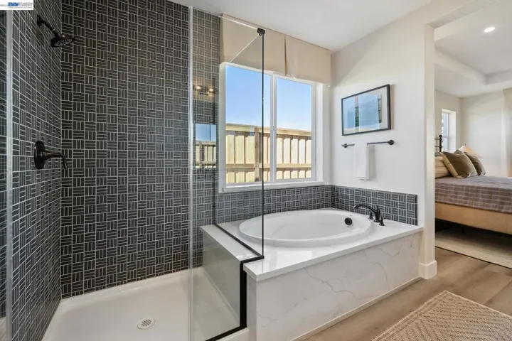 Photos are of display model home