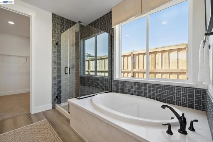 Photos are of display model home