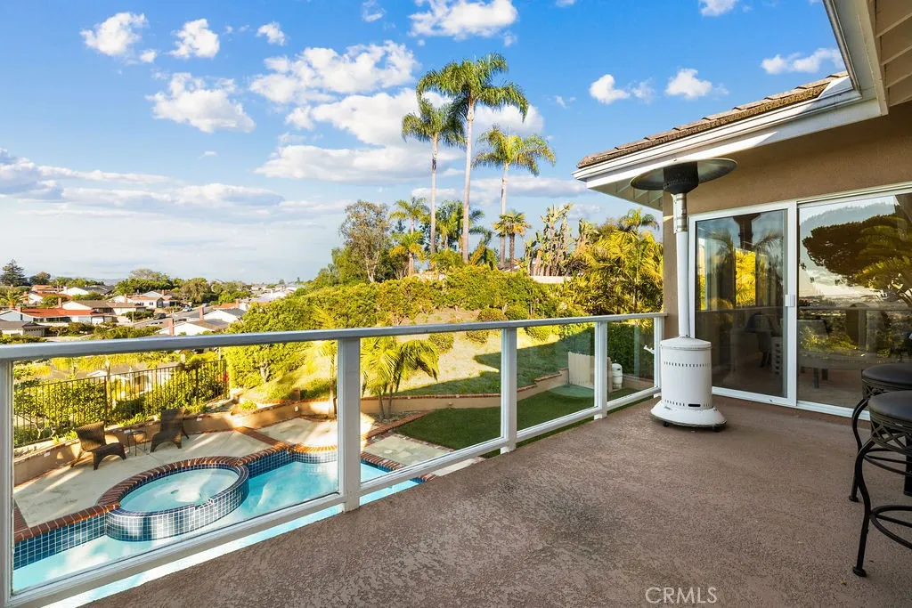 Large deck with access from the great room and the primary suite