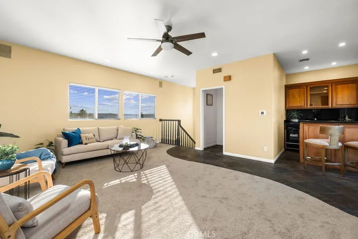 Great room bar with a view
