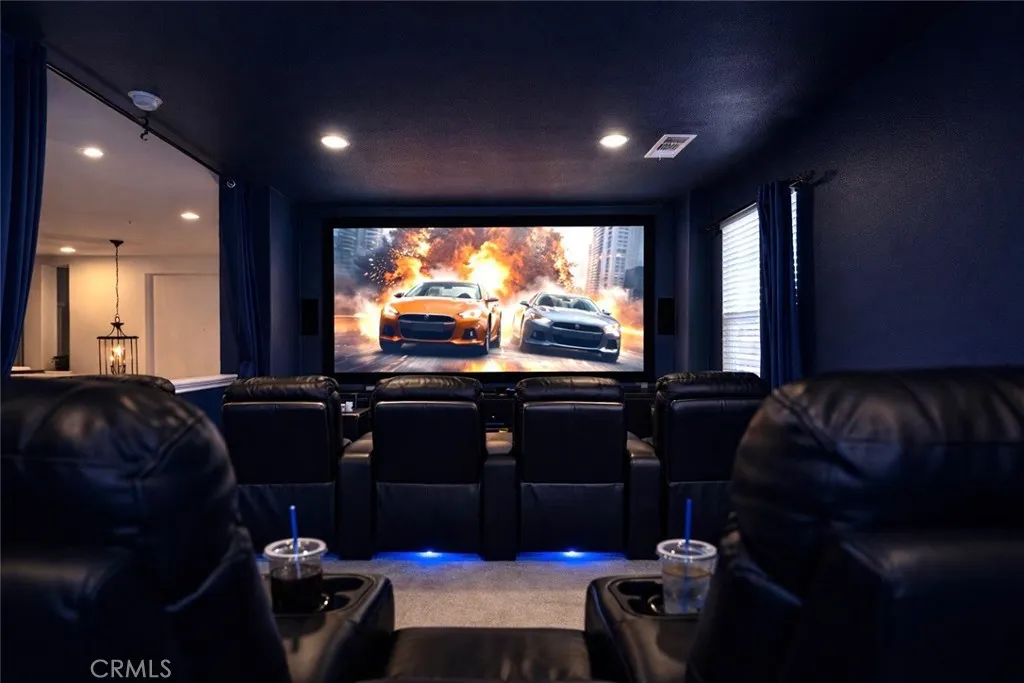 AI generated-theater room would look like