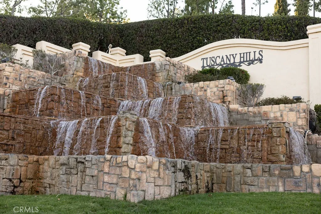 Tuscany waterfall