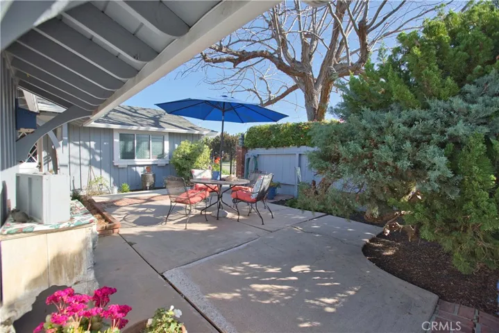 Private courtyard
