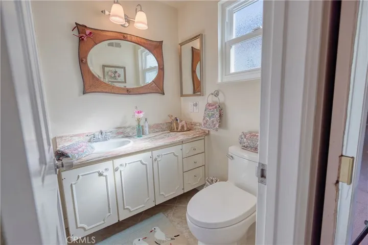Primary bathroom with updated stall shower