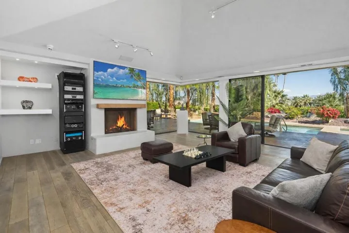 Poolside Living Room